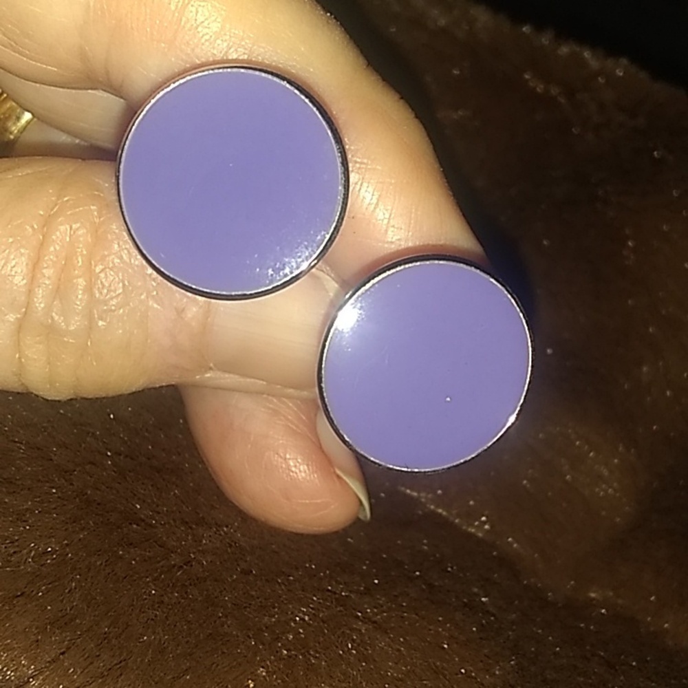 light purple cufflinks set